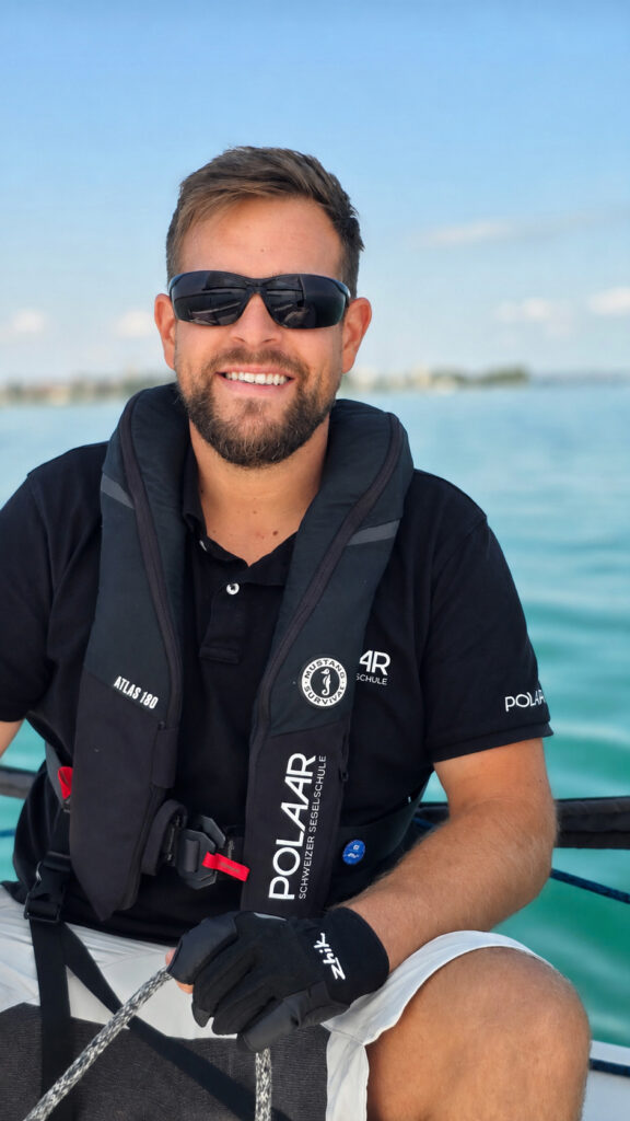 Silvan Viellieber – Segellehrer und Bootsbaumeister bei der POLAAR | Schweizer Segelschule Bodensee